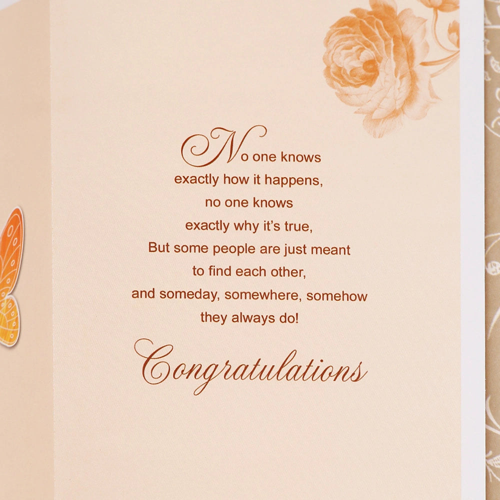 Congrats On Your Engagement Greeting Card
