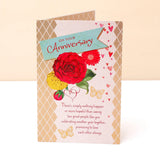 Heartfelt Wishes On Your Anniversary Greeting Card