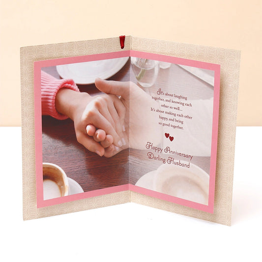 Anniversary Wishes For My Husband Greeting Card