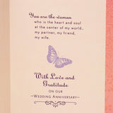 With Love And Gratitude On Your Anniversary Greeting Card