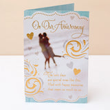 On Our Anniversary Greeting Card