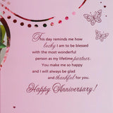 Wishes To My Wonderful Wife Greeting Card