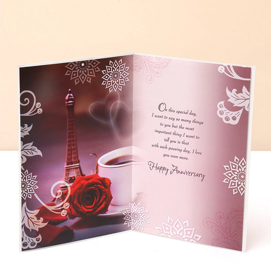 For My Husband On Our Anniversary Greeting Card