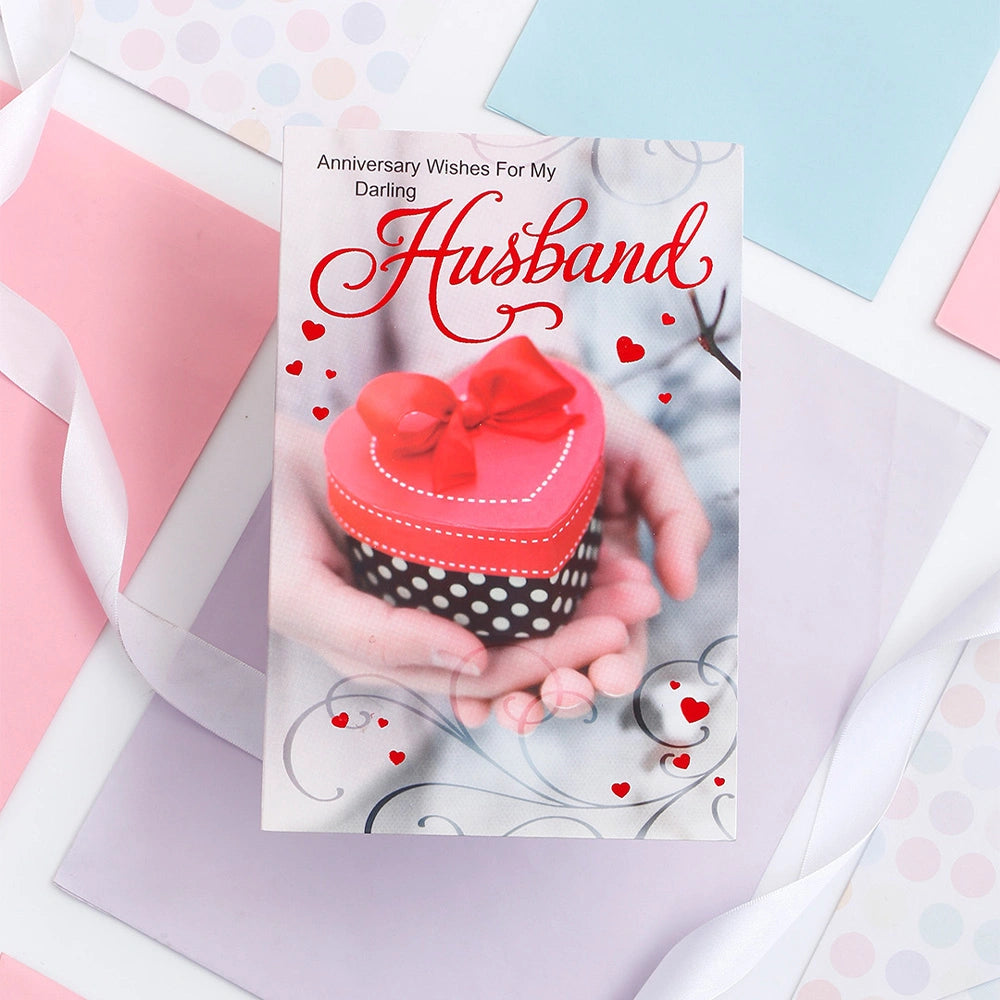 Anniversary Wishes For My Darling Husband Greeting Card