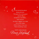 On Our Anniversary Dear Husband Greeting Card