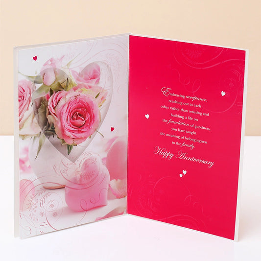 Happy Anniversary Dear Parents Greeting Card