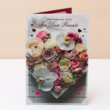Anniversary Joys For Dear Parents Greeting Card