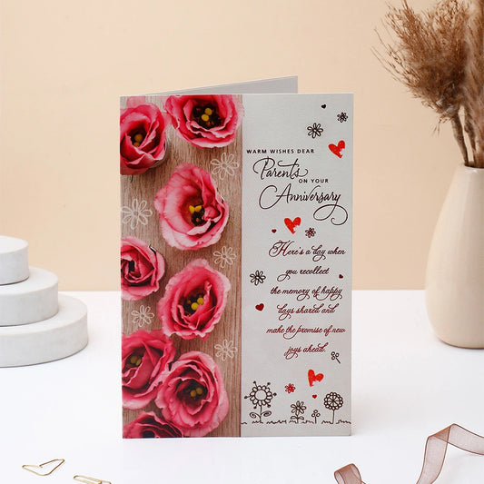 Warm Wishes Dear Parents On Your Anniversary 