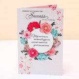 Sending You Wishes For Success Greeting Card