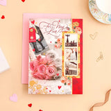 For My Love Greeting Card With Envelope