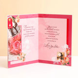 For My Love Greeting Card With Envelope