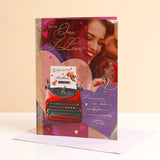 To The One I Love Greeting Card With Envelope