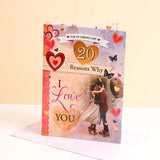 For My Darling Wife Greeting Card With Envelope