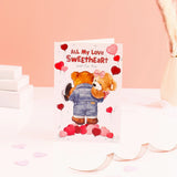 All my Love Sweetheart Is For You Greeting Card With Envelope