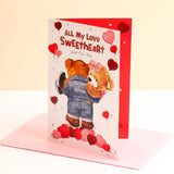 All My Love Sweetheart Is For You Greeting Card With Envelope
