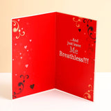 Kiss Me Greeting Card With Envelope