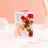 Sweetheart I'm Lucky You Are Mine Greeting Card With Envelope