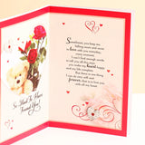 Sweetheart I'm Lucky You Are Mine Greeting Card With Envelope