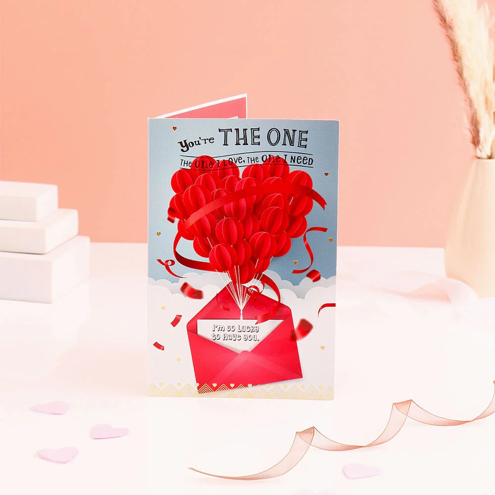 The One I Love The One I Need Greeting Card With Envelope