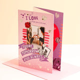 I Love That You Love Me Greeting Card With Envelope
