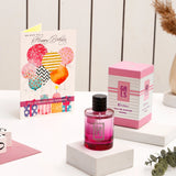 We Wish You A Happy Birthday Greeitng Card and Perfume