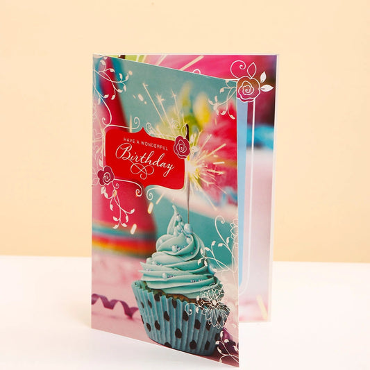 Have A Wonderful Birthday Greeting Card and Ferrero Rocher 200 GM