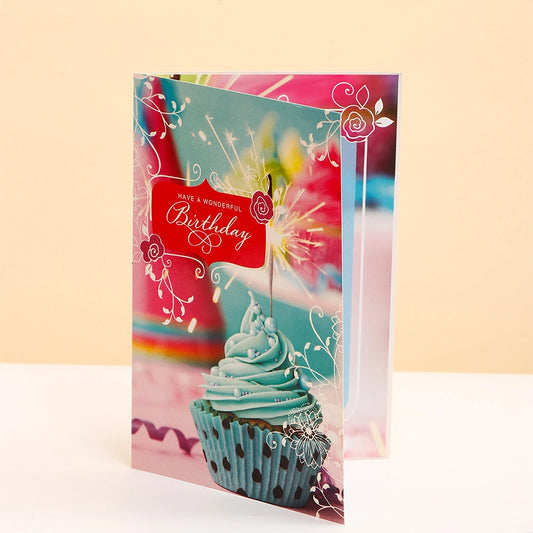 Have A Wonderful Birthday Greeting Card and Perfume