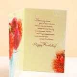 Warm Wishes On Birthday Greeting Card and Ferrero Rocher 200 GM
