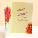 Warm Wishes On Birthday Greeting Card and Perfume