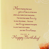 Warm Wishes On Birthday Greeting Card and Perfume