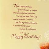 Warm Wishes On Birthday Greeting Card