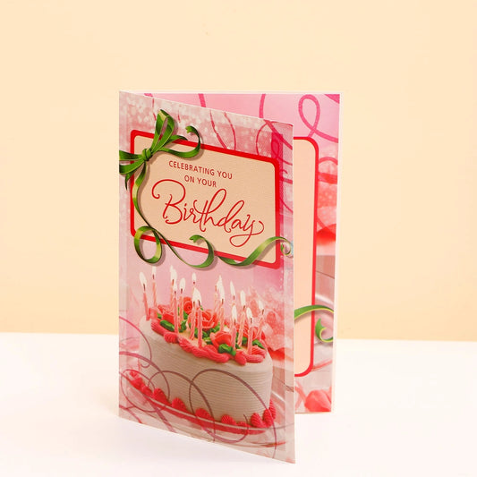 Celebrating You On Your Birthday Greeting Card and Ferrero Rocher 200 GM
