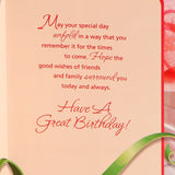 Celebrating You On Your Birthday Greeting Card and Perfume