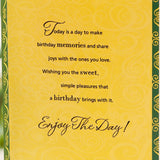 Happy Thoughts On Your Birthday Greeting Card and UXR Perfume