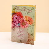 Warm Birthday Wishes Only For You Birthday Greeting Card and Perfume