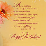 Warm Birthday Wishes Only For You Birthday Greeting Card and Perfume