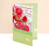 Dear Granddaughter Birthday Greeting Card