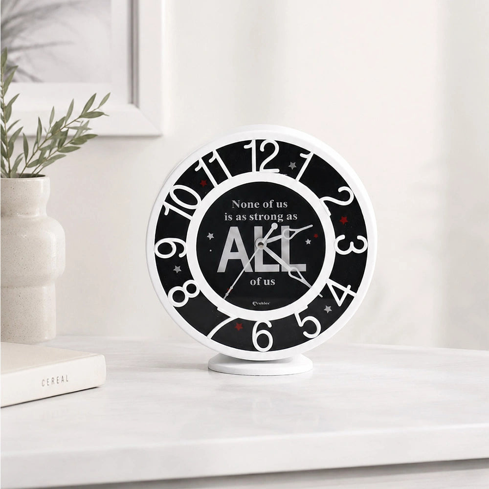 Wall Clock - "None of Us is as Strong as ALL of Us"