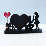 Proposal Silhouette Heart Photo Frame