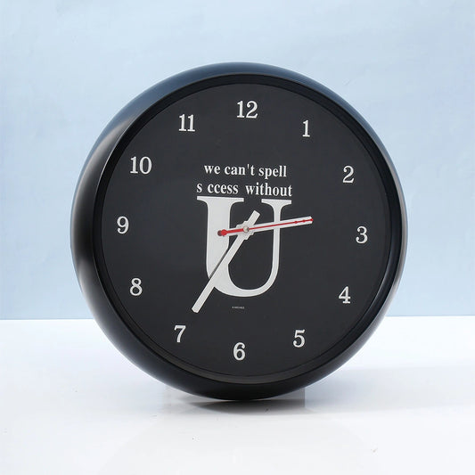 Motivational Wall Clock - "Success" Design