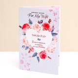 Birthday Wishes For My Wife Birthday Greeting Card