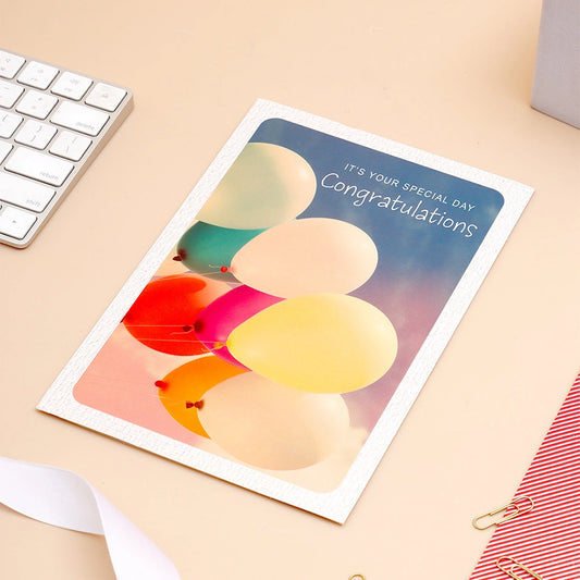 It's Your Special Day Congratulations Greeting Card