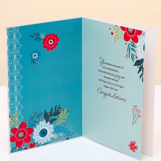 Heartiest Congratulations Greeting Card