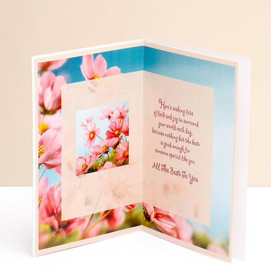 Warm Thoughts And Best Wishes Greeting Card