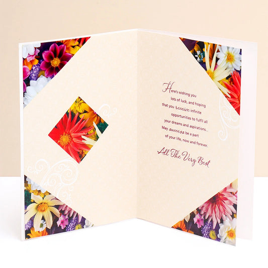 Wish You A Whole Lot Of Success Greeting Card
