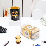 Dad Mug With Ferrero Rocher Chocolate- 200 GM