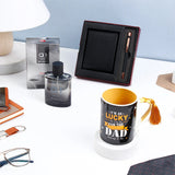 Dad Mug With Archies Black Diamond Perfume And Wallet Gift