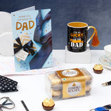 Dad Mug With Greeting card And Ferrero Rocher