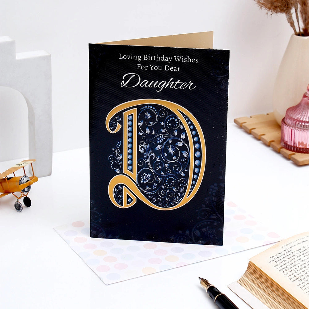 Dear Daughter Birthday Greeting Card