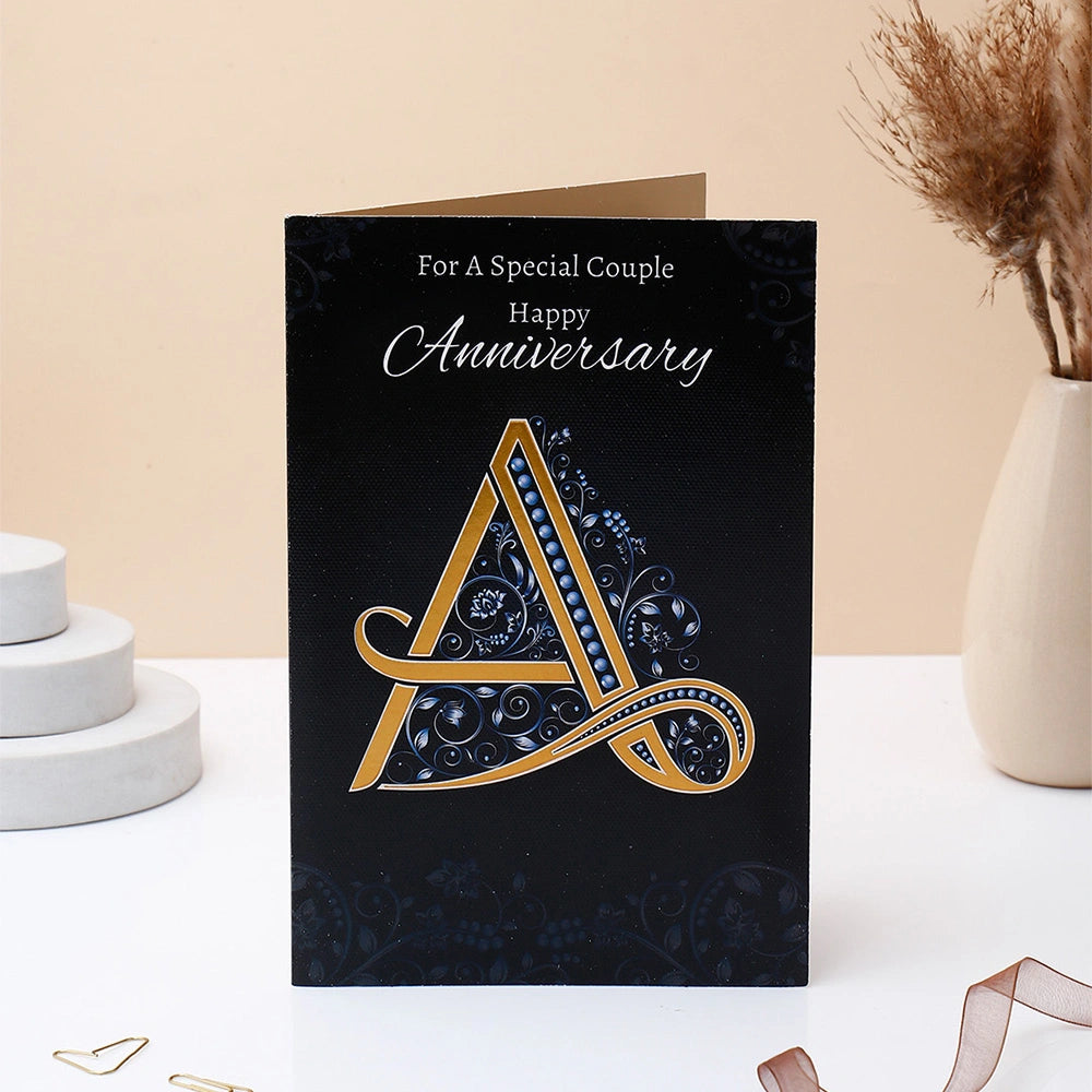 For A Special Couple Happy Anniversary Greeting Card